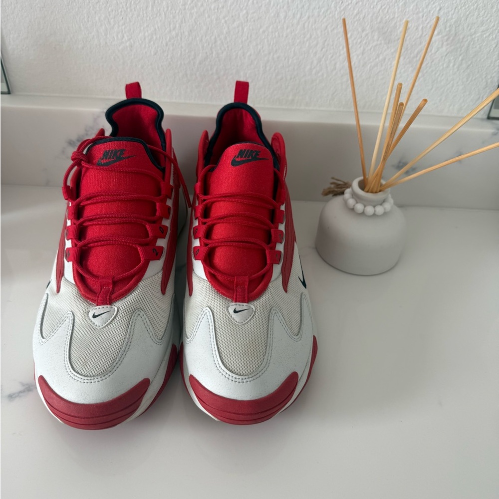 Nike Dynamic Red and White Athletic Shoes